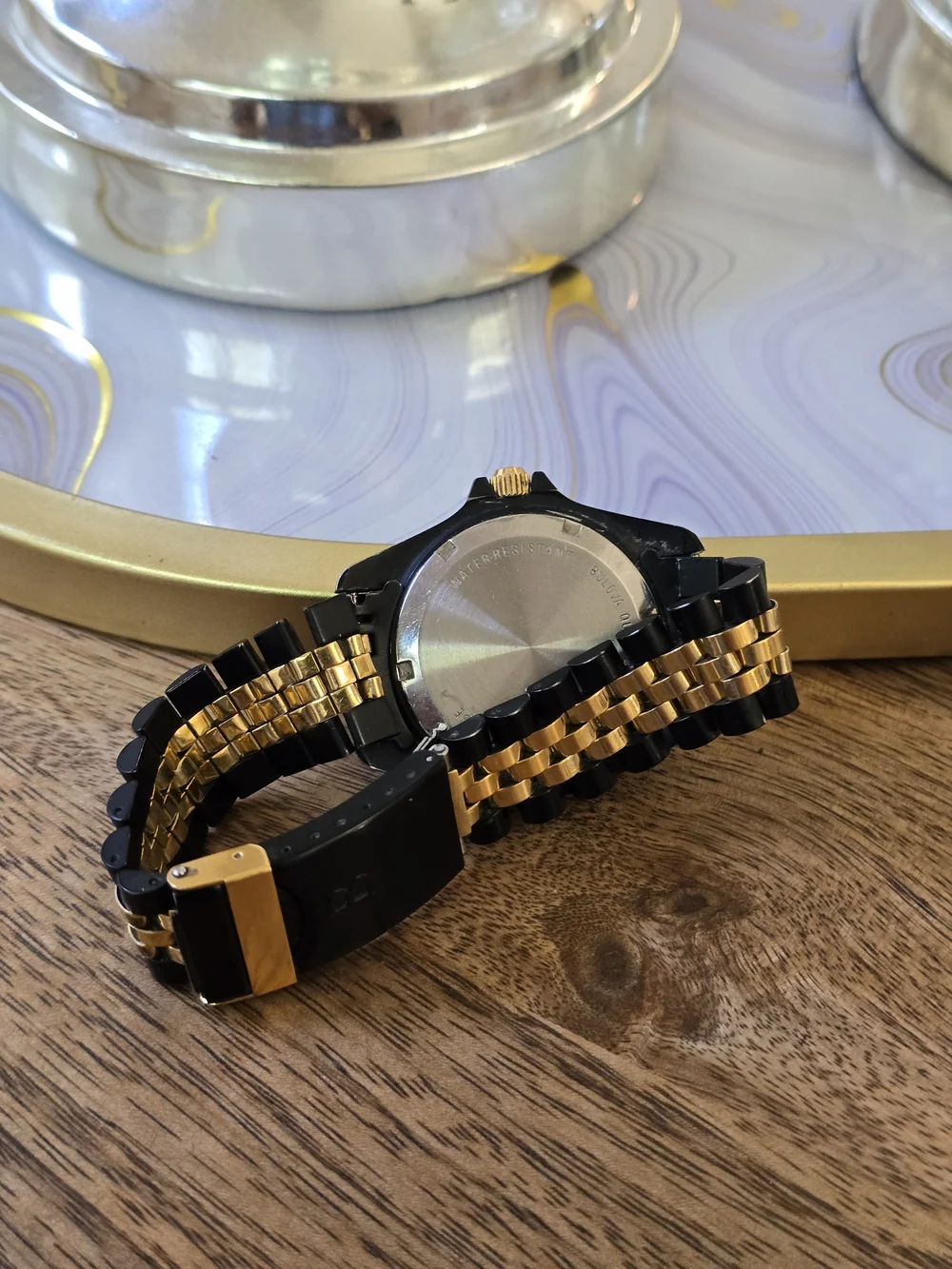 Bulova wristwatch black